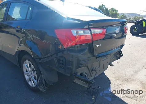 2013 Kia Rio Lx from USA, damaged, VIN KNADM4A30D6231552